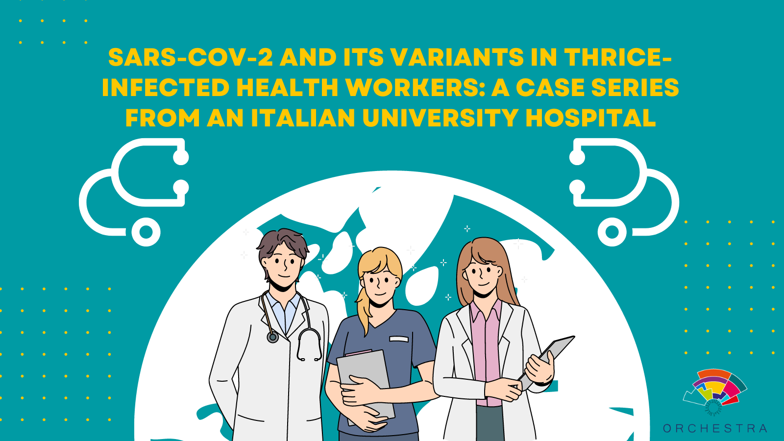 SARS-CoV-2 and Its Variants in Thrice-Infected Health Workers: A Case Series from an Italian University Hospital